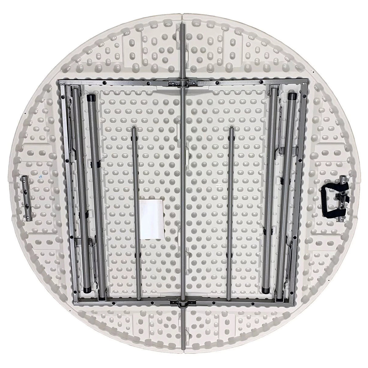 White Round Folding Banquet Table A35795