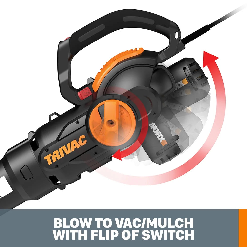 Corded Electric Leaf Blower Mulcher Yard Vacuum B6749
