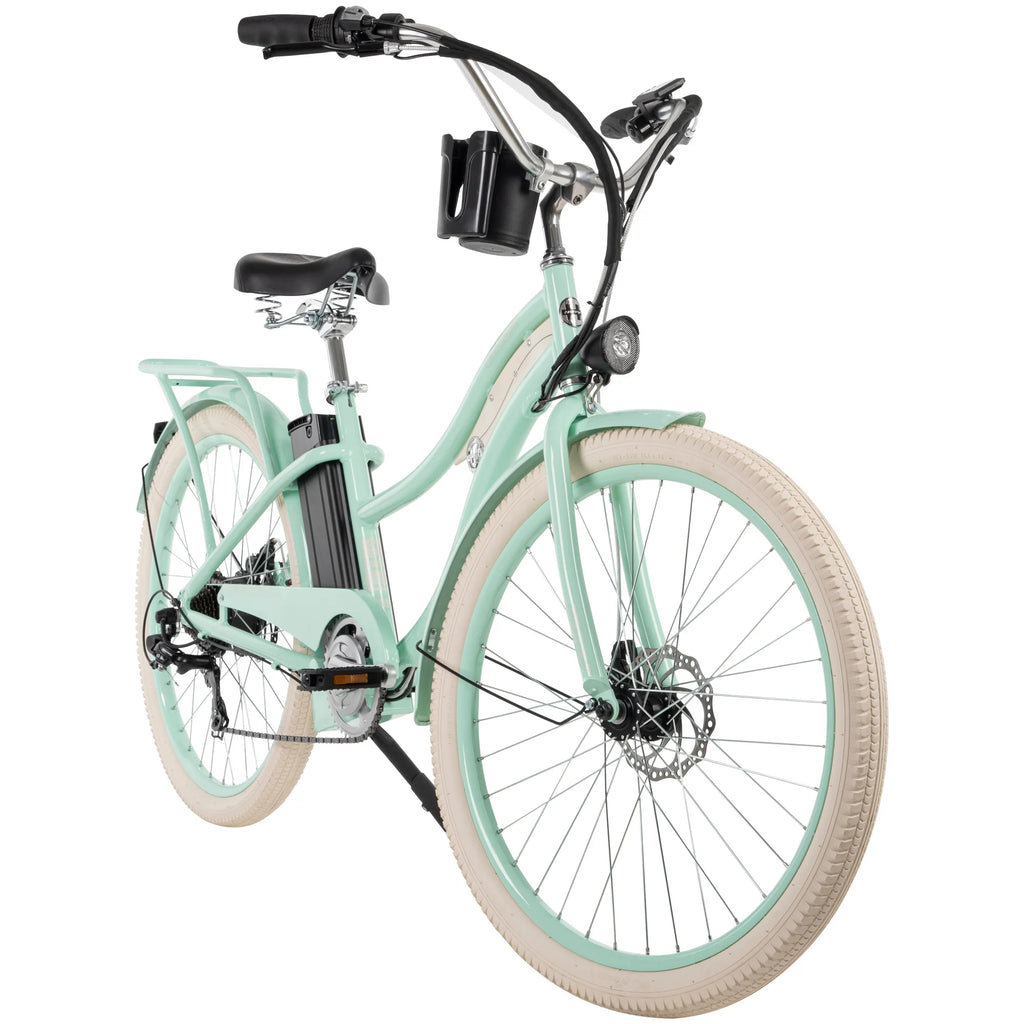26-in 7-Spd Electric Cruiser Bike Q888740