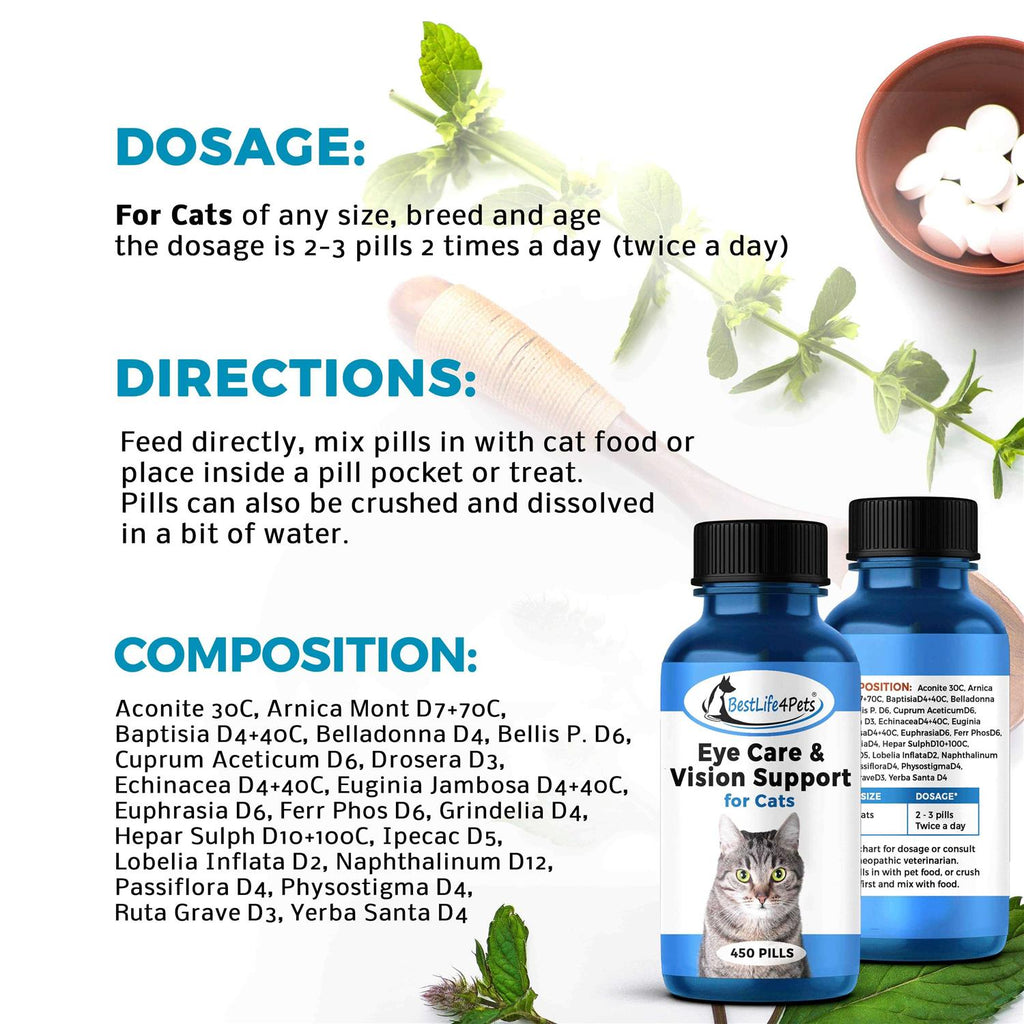 Eye Care and Vision Support for Cats N820