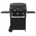 Black Liquid Propane Portable Grill J428714
