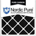12x12x1 Carbon Pleated Air Filters, 12 Pack M589611