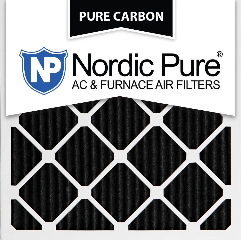 12x12x1 Carbon Pleated Air Filters, 12 Pack M589611