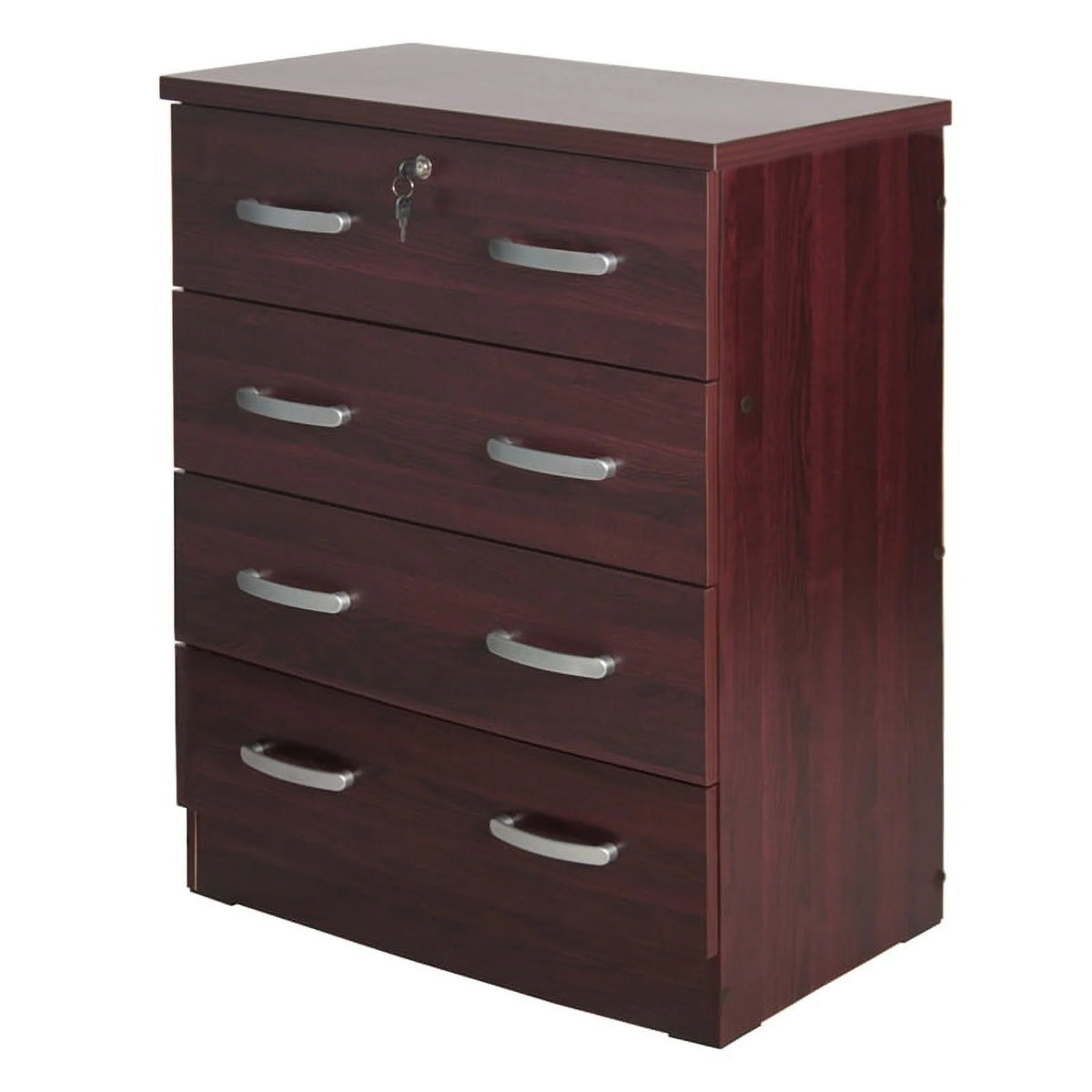 Mahogany Dresser and 2-Drawer Nightstand Set I8654