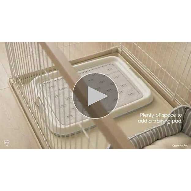 Large Wire Open Pet Pen H972001