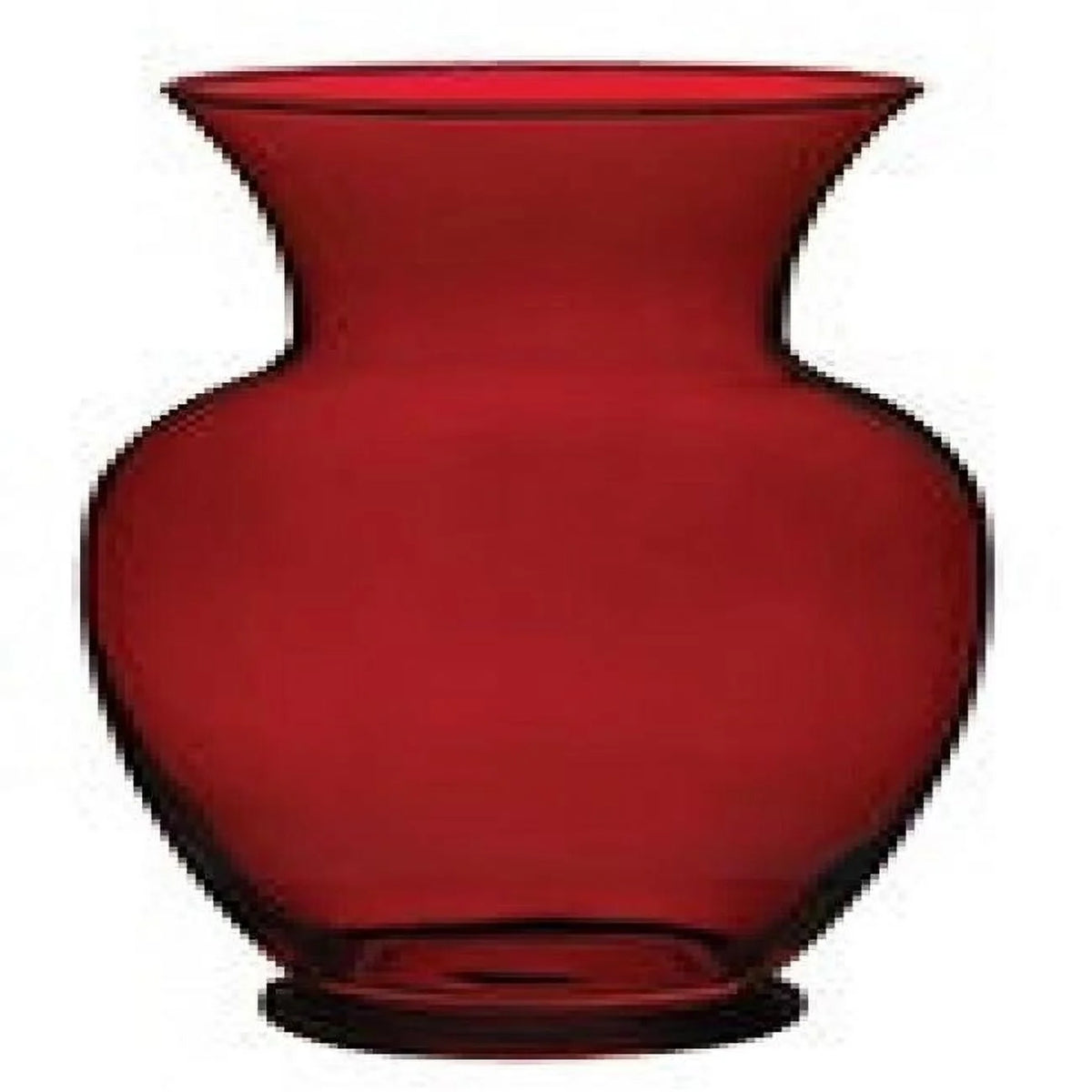 Ruby Red Glass Vase Set of 2 A158781