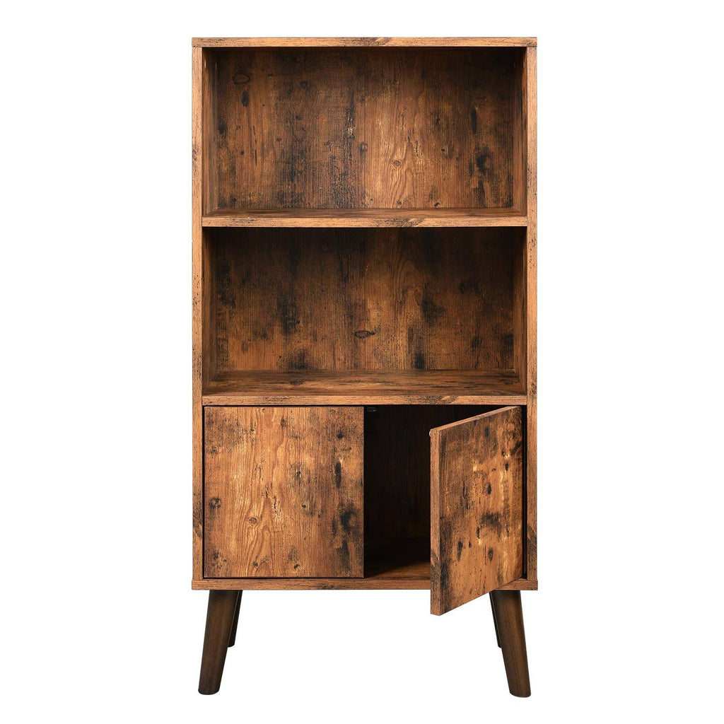 2-Tier Bookcase with Doors K23262