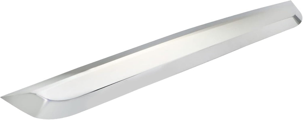 Front Lower Grille Molding Trim Grill Chrome Plastic Replacement Pack of 2 D301082