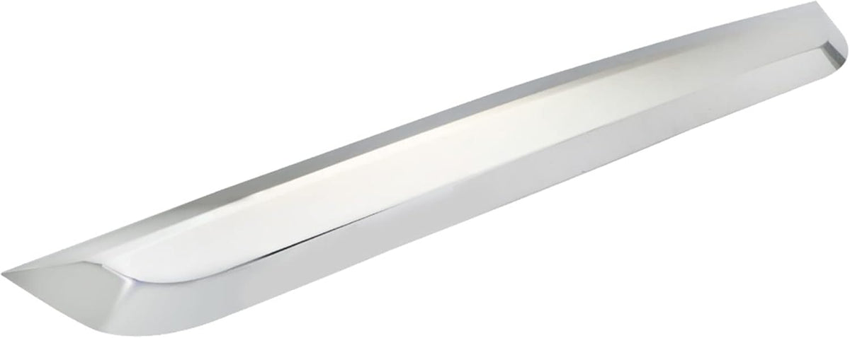 Front Lower Grille Molding Trim Grill Chrome Plastic Replacement Pack of 2 D301082