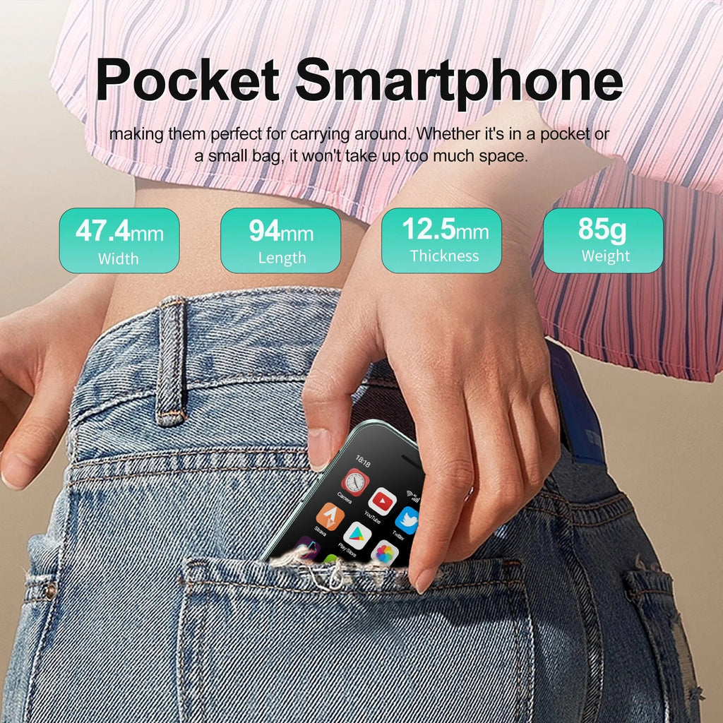3.0" HD Display 4G LTE Mini Smartphone H958