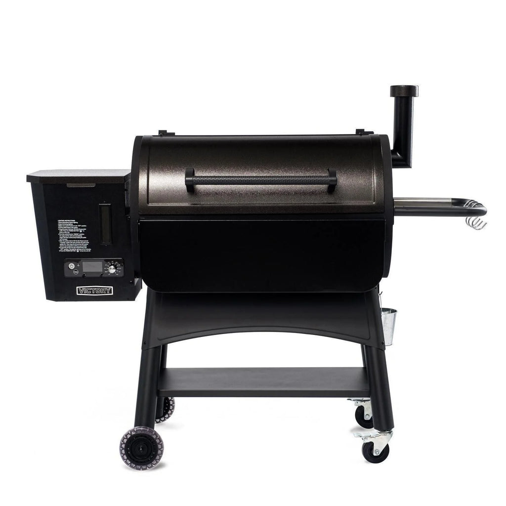 35-Inch Wood Pellet Grill with Front Shelf I85446