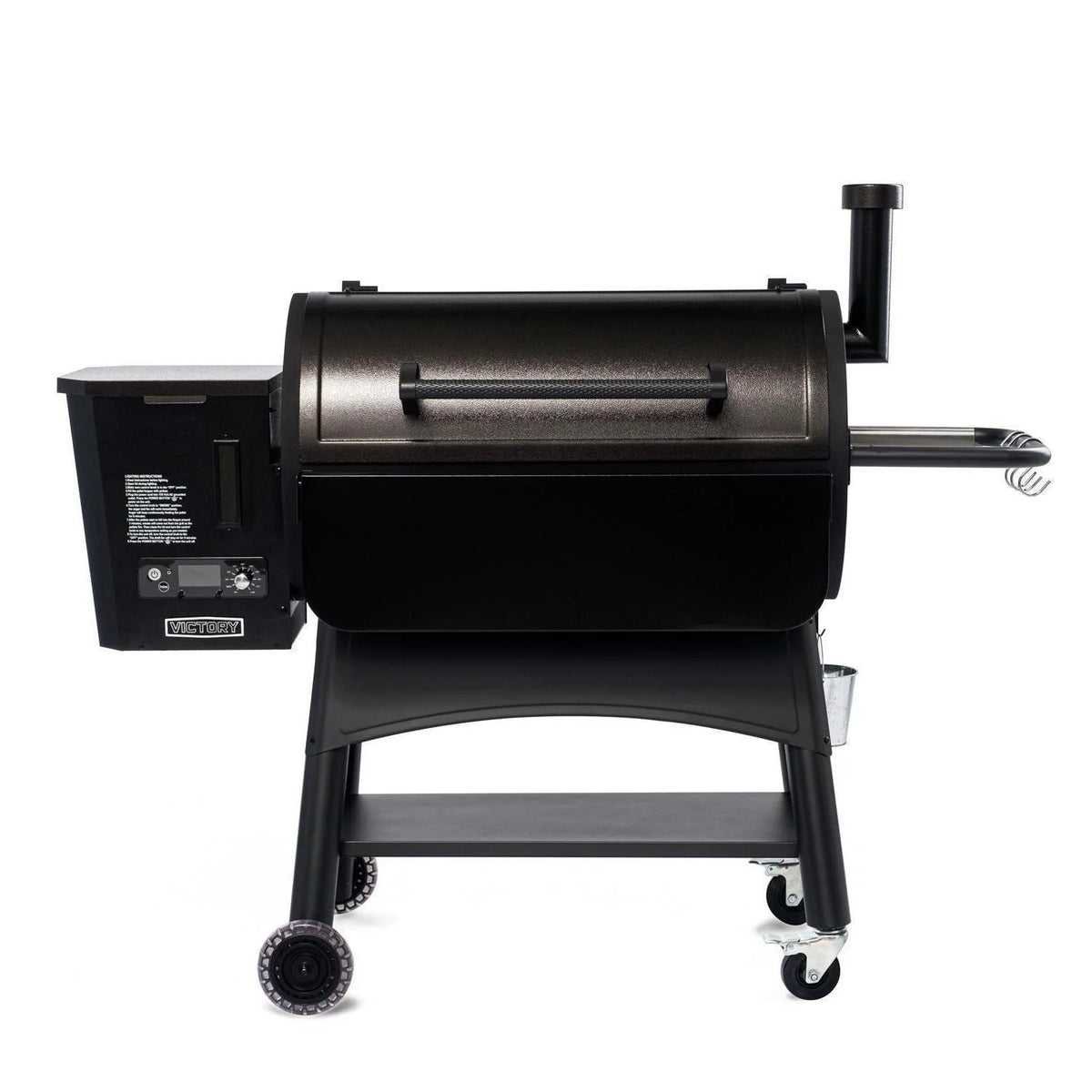 35-Inch Wood Pellet Grill with Front Shelf I85446