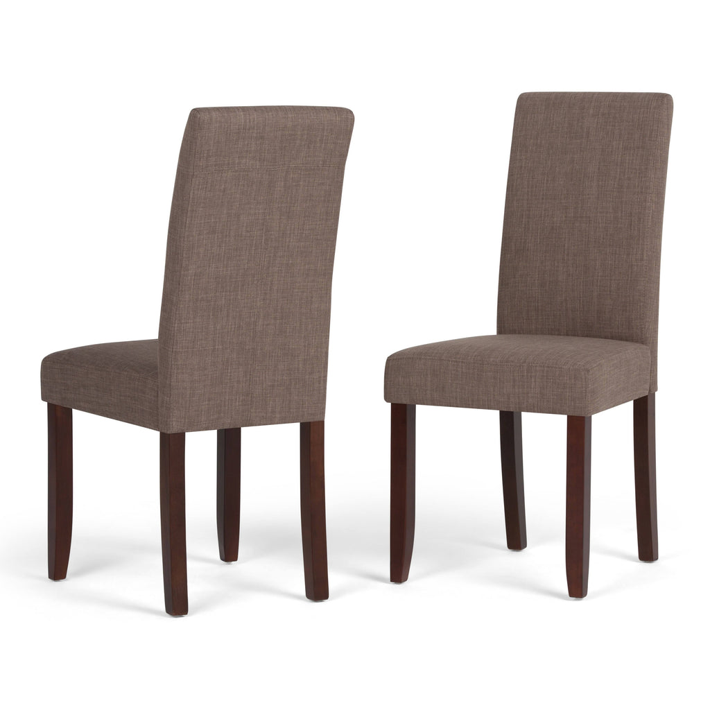 Light Mocha Dining Chair Set of 2 D1485