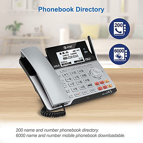 2-Line Corded/Cordless Phone with Answering Machine X388944