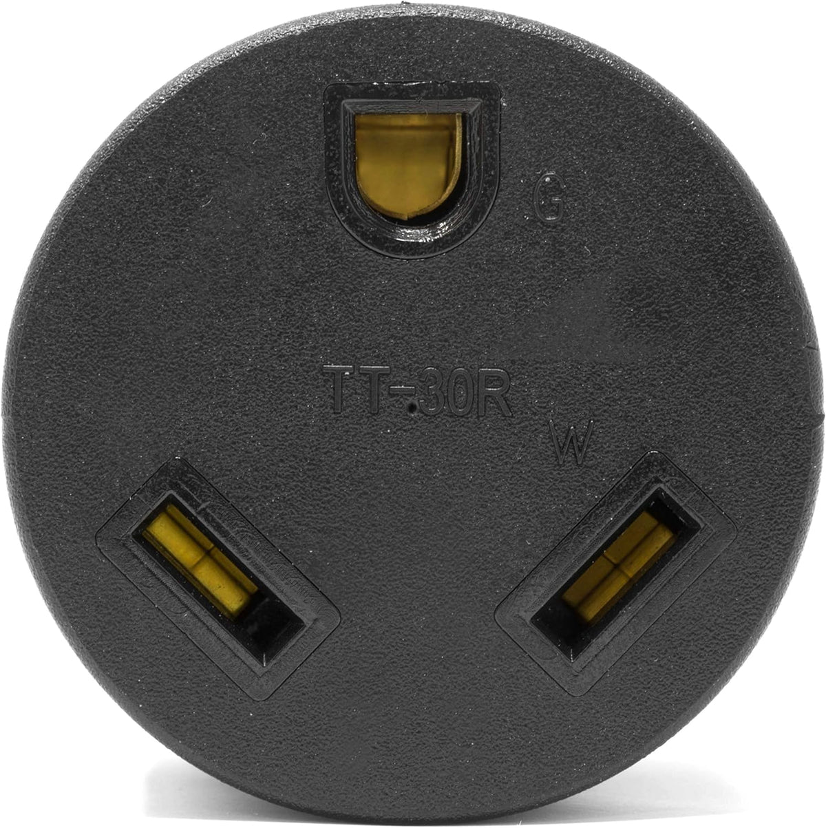Black 30-Amp Generator to RV Adapter E232999