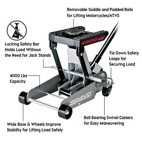 2 Ton Triple Lift Floor Jack P960828