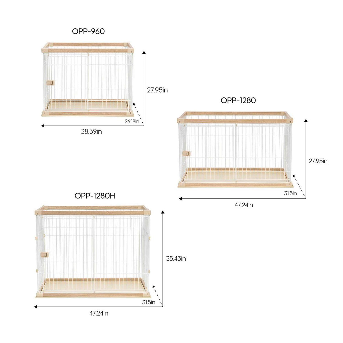 Large Wire Open Pet Pen H972001