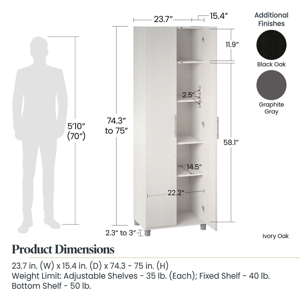 24" Utility Cabinet F984