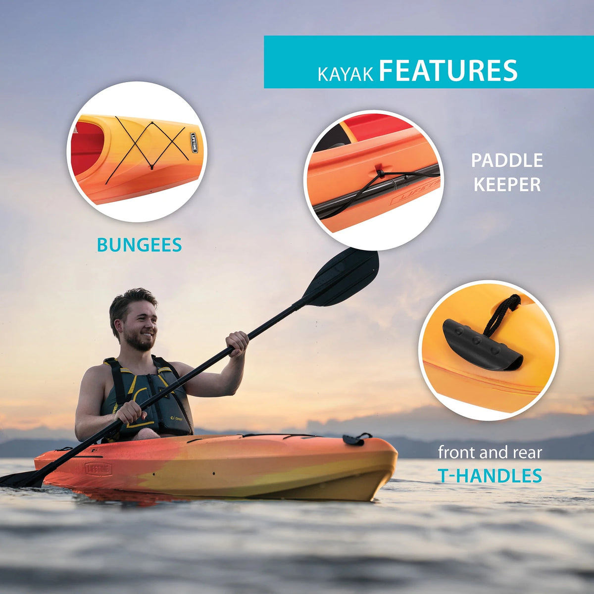 10 ft Sit-Inside Kayak Q637607