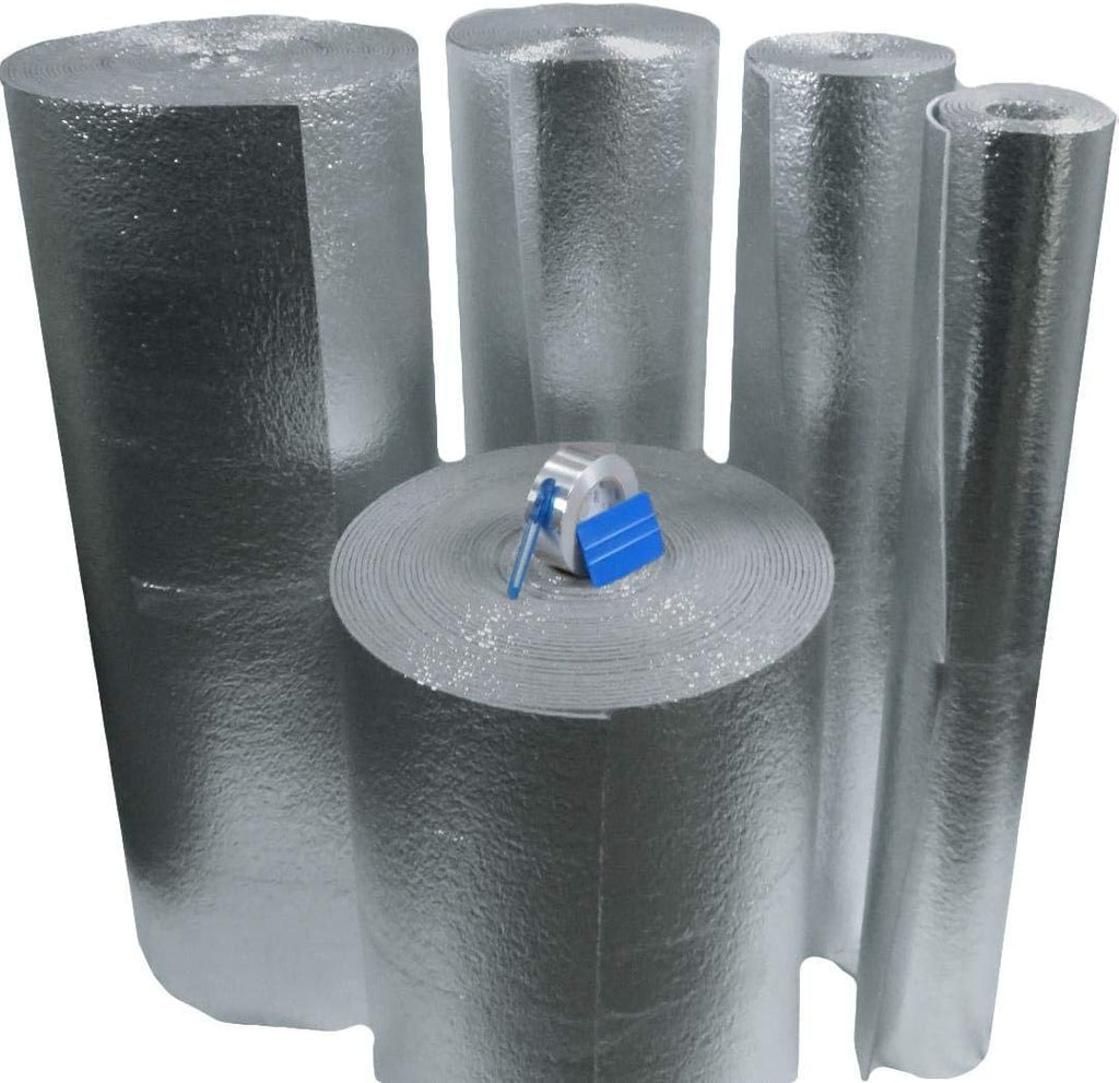 White Double Car Garage Door Insulation Foam Core Kit M557