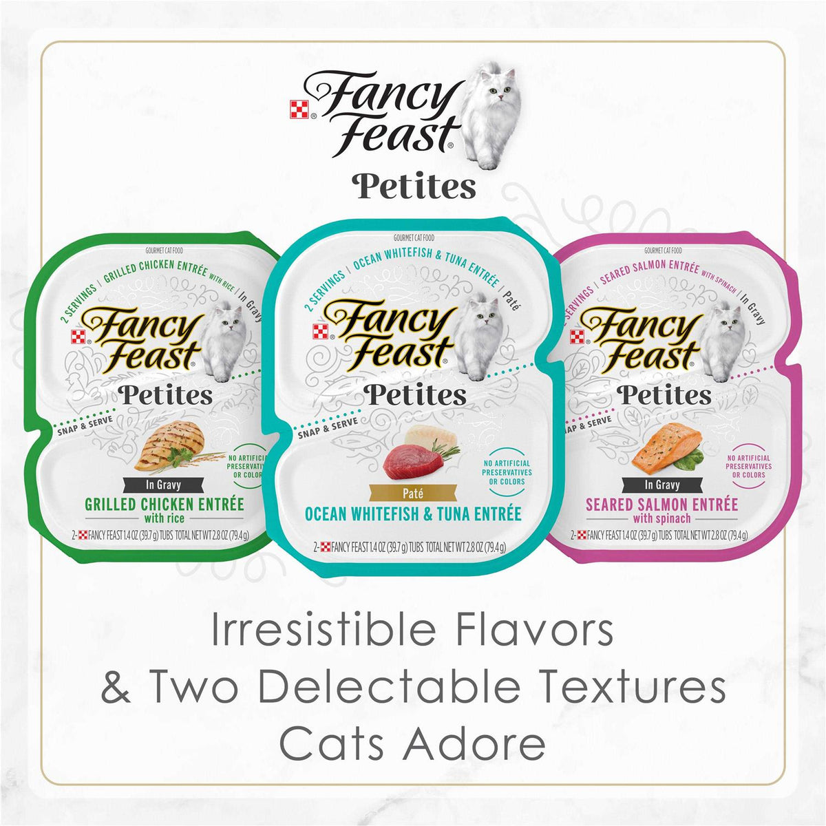 Seared Salmon with Spinach Gravy Wet Cat Food E405
