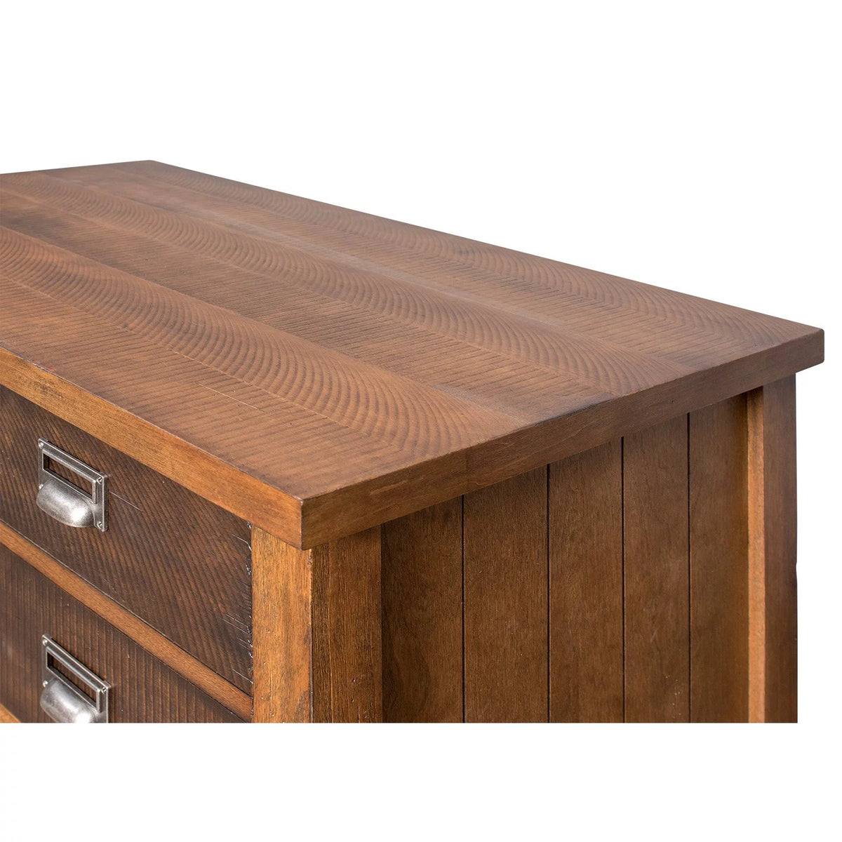 Wood Lateral File With Legal/Letter File Drawer Brown J911429