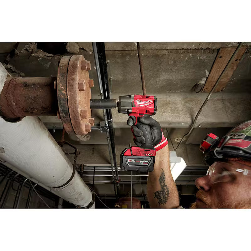 18V Lithium-Ion Brushless Cordless Impact Wrench 2-Tool H300