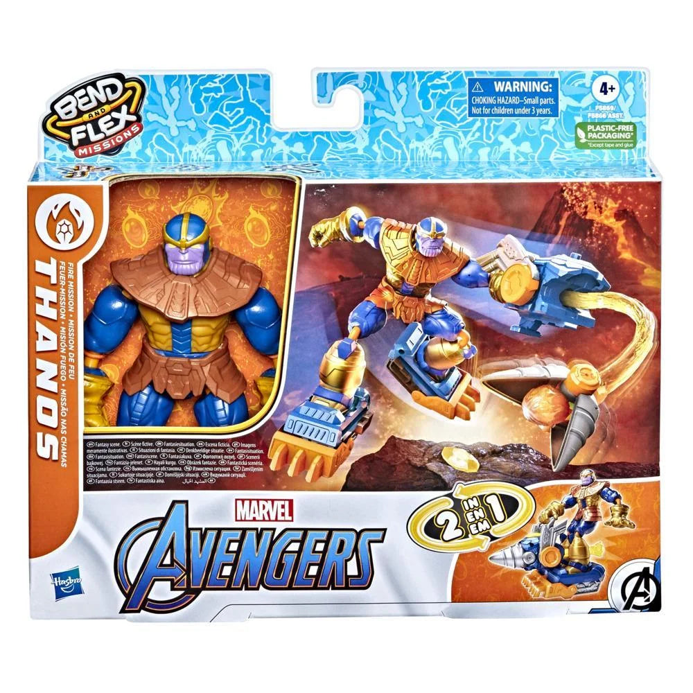 6-Inch-Scale Bendable Thanos Figure U1231