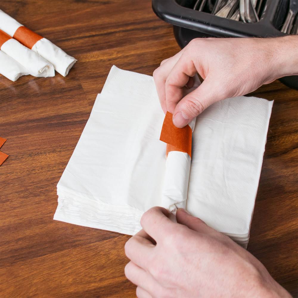 Paper Napkin Bands, Case of 20,000 T400328