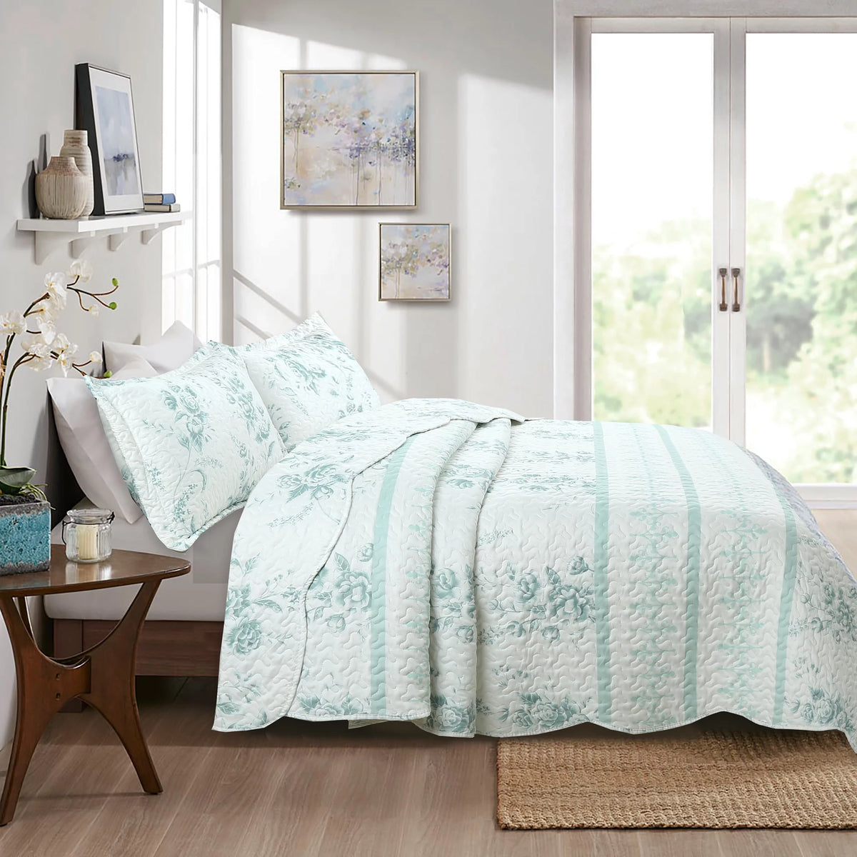 3 PCS Lightweight Quilt Set Queen K141258