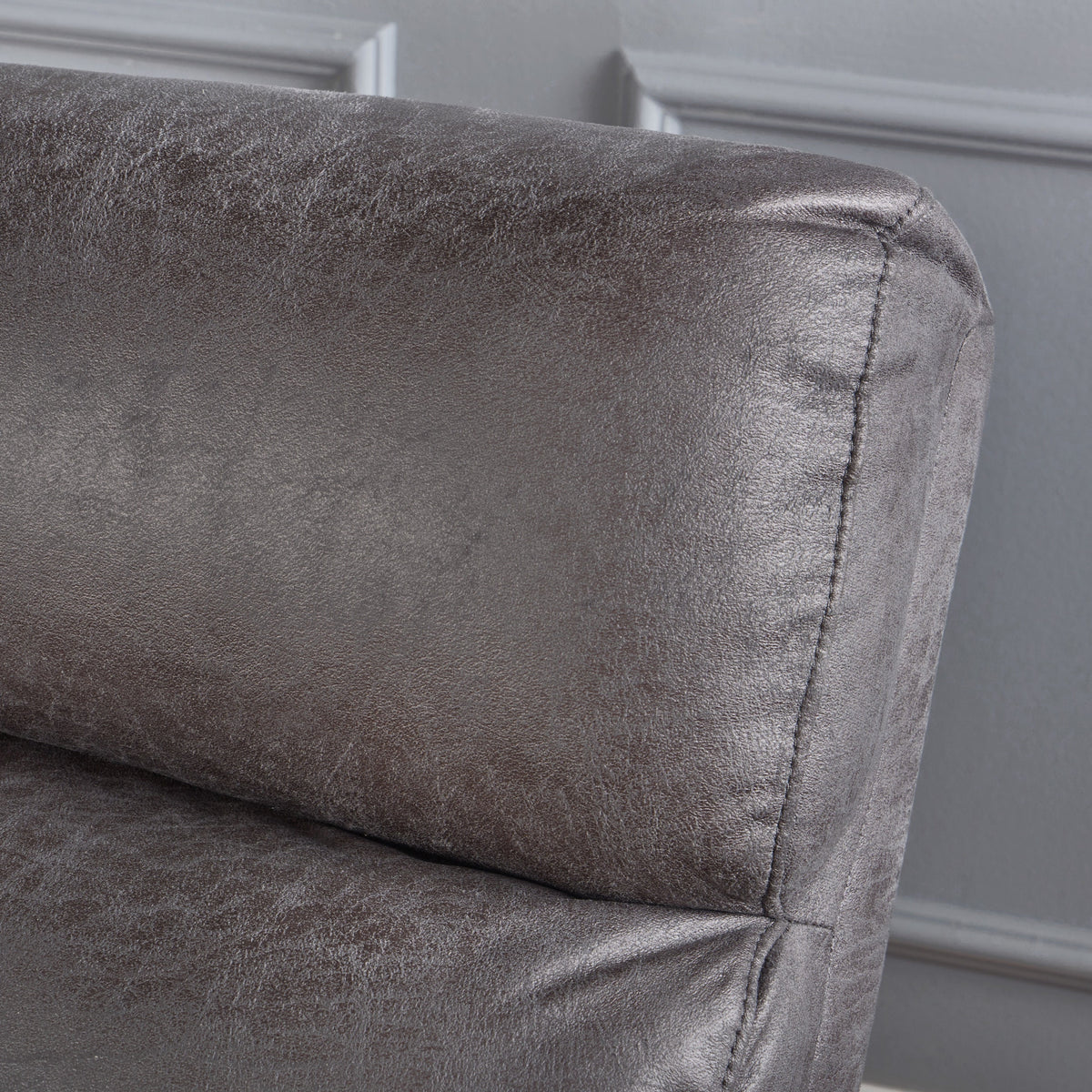Oversize Microfiber 2 Seater Recliner X396776