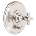 Satin Nickel Tub & Shower Diverter Plate with Handle X303361