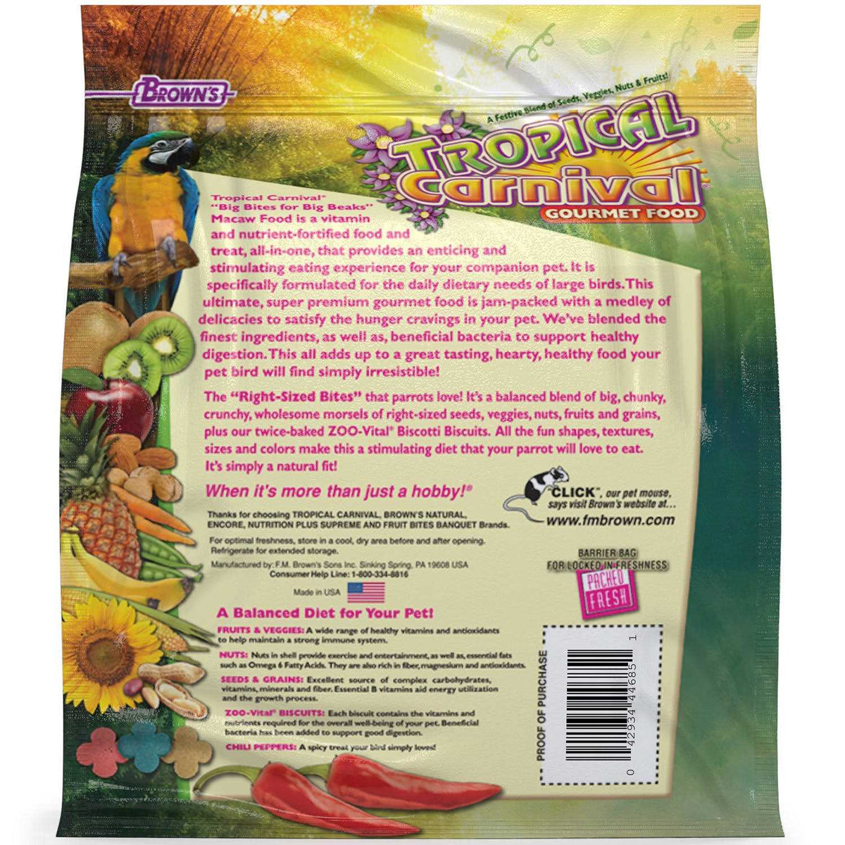 Macaw Food Q764393