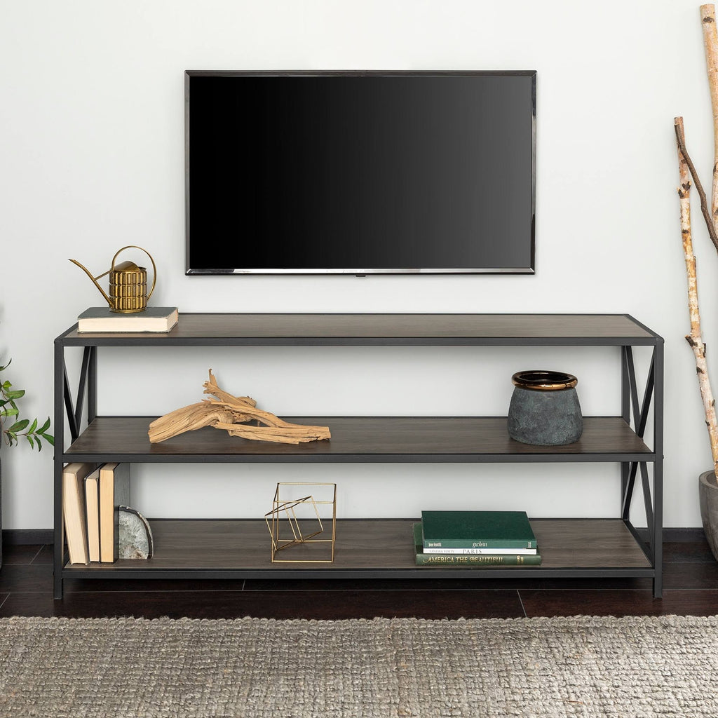 60-Inch X-Frame Bookshelf D33329
