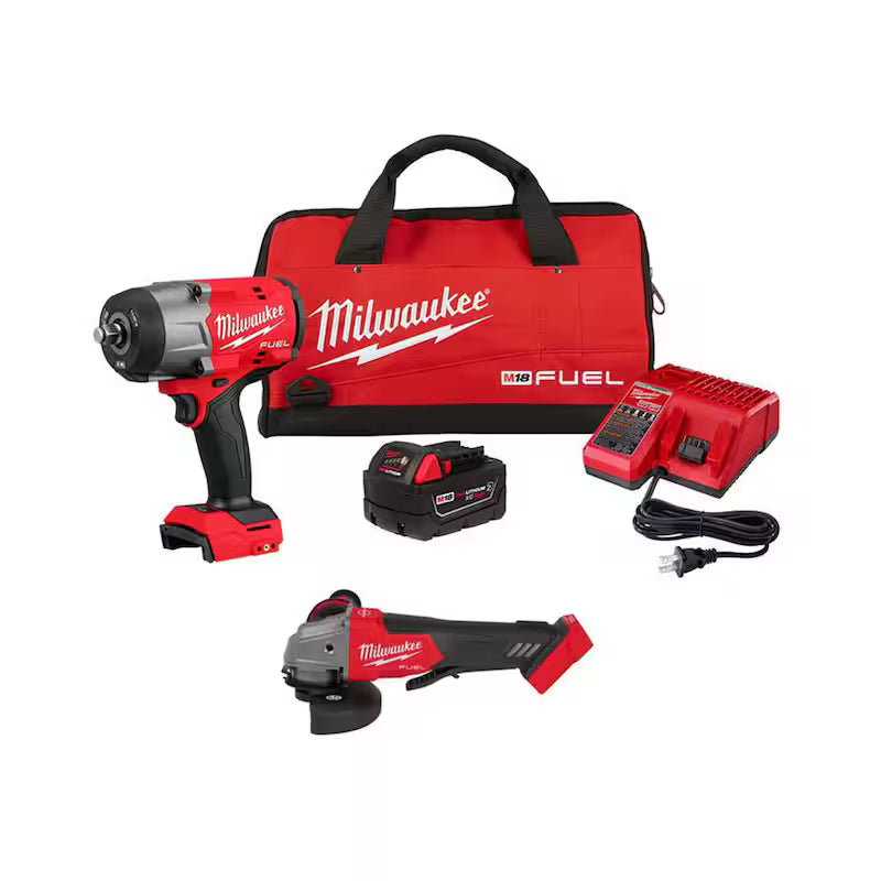 18V Lithium-Ion Brushless Cordless 1/2 in. Impact Wrench with Friction Ring Kit C544