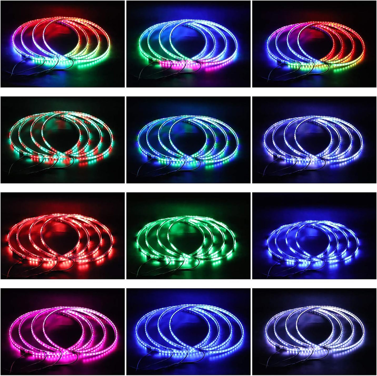 17inch Single Row Wheel Ring Light Kit -4PCS U323