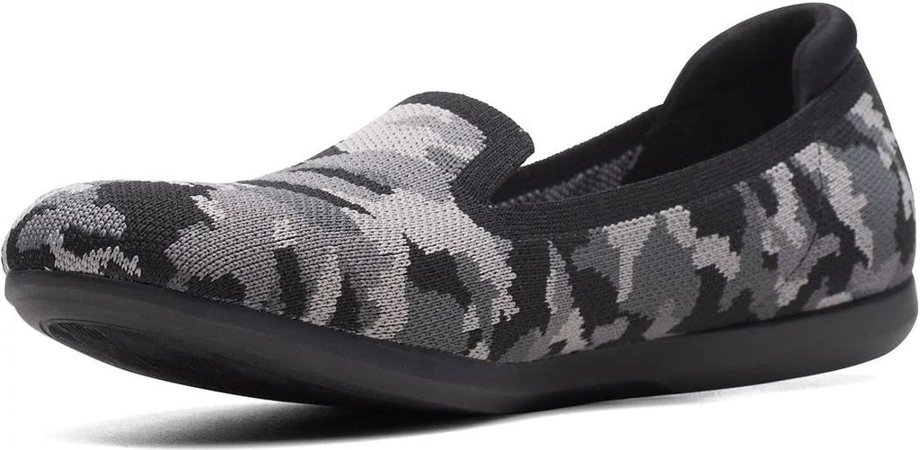 Black Camo Knit Shoes K694
