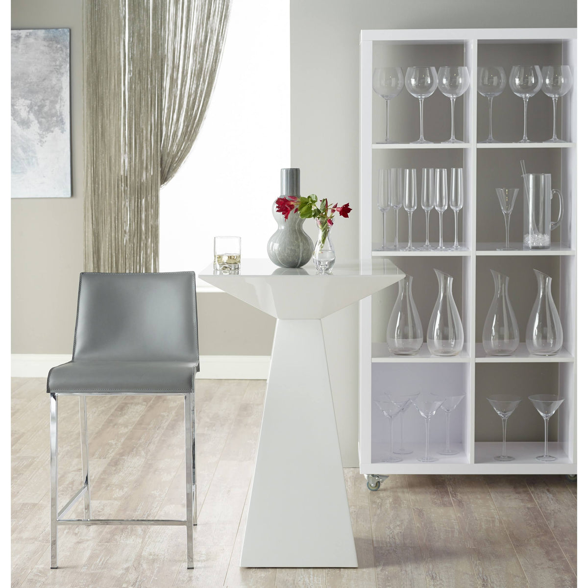 White Bar Table X370