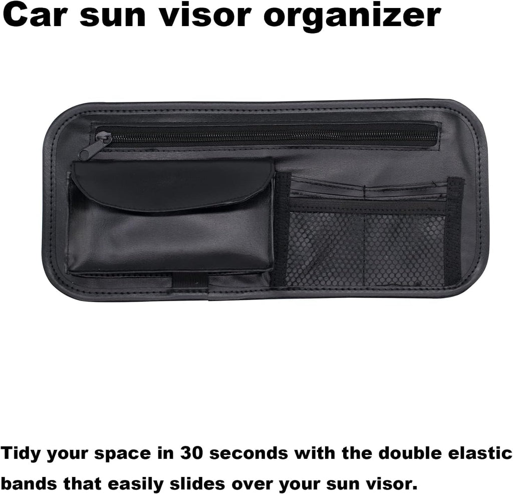 Beige Sun Visor Compatible Toyota Highlander 2004-2007 Pack of 2 A16750