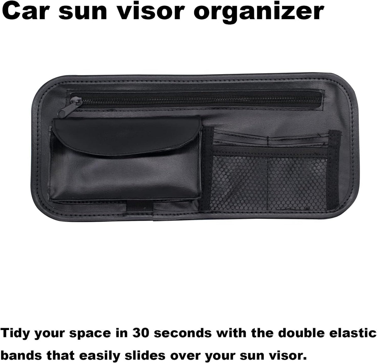 Beige Sun Visor Compatible Toyota Highlander 2004-2007 Pack of 2 A16750