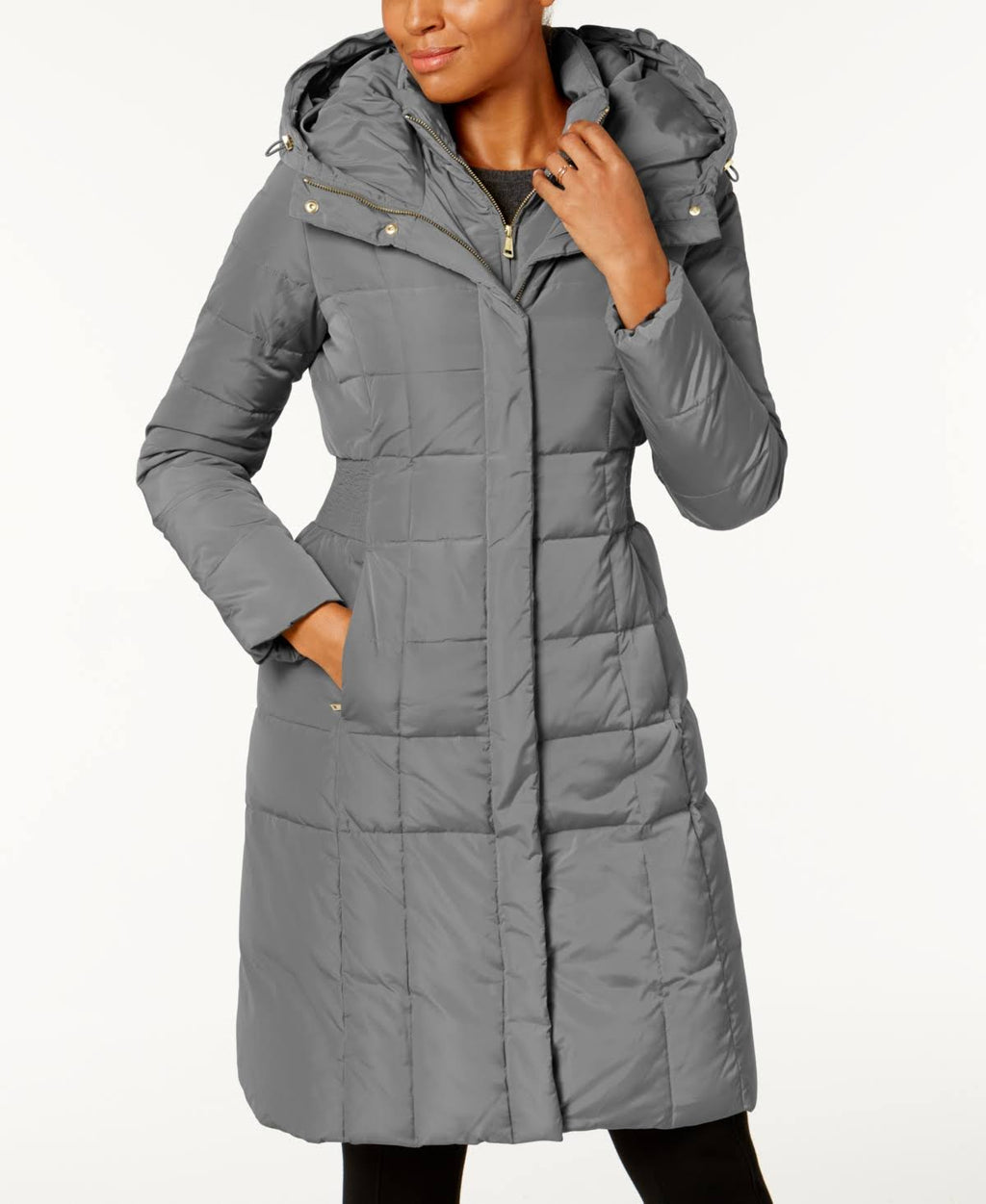 Petite Layered Down Puffer Coat G9537