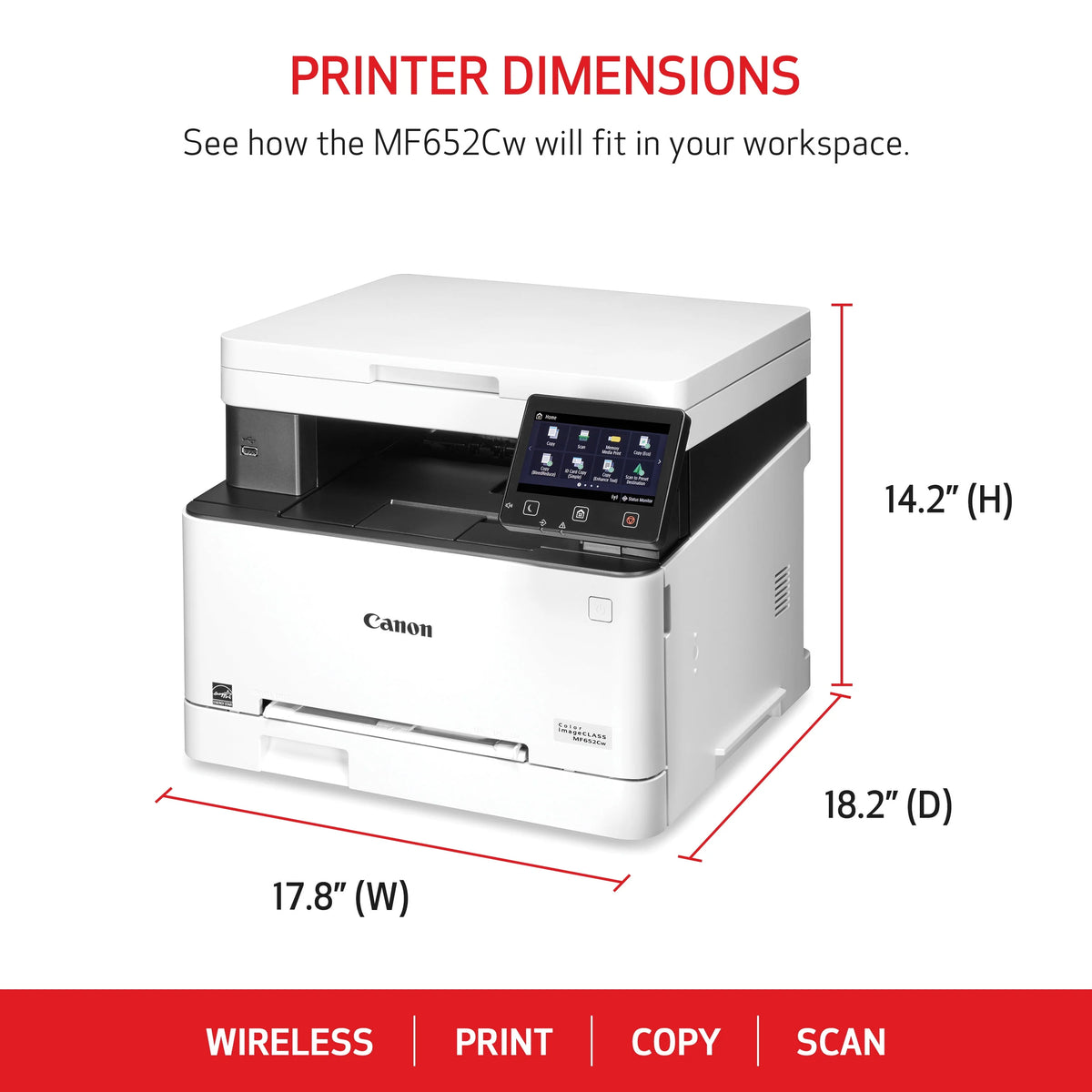 Wireless Laser Printer J736