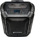 Rugged Waterproof Floating Portable Bluetooth Wireless 100 Watt Speaker and PA System (Gray) M5667