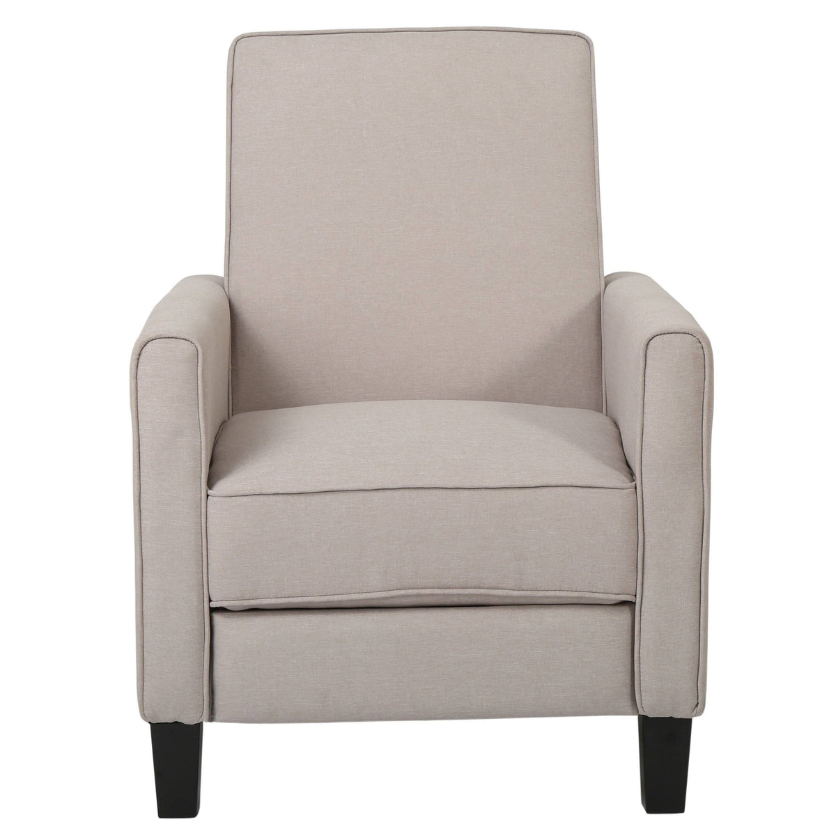 Set of 2 Fabric Recliner Moss Gray Z33845