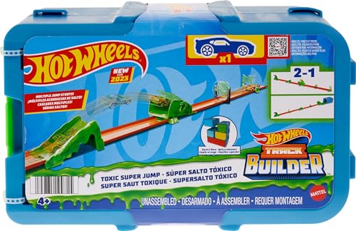 Toy Car Track Set with 1:64 Scale Vehicle J840021