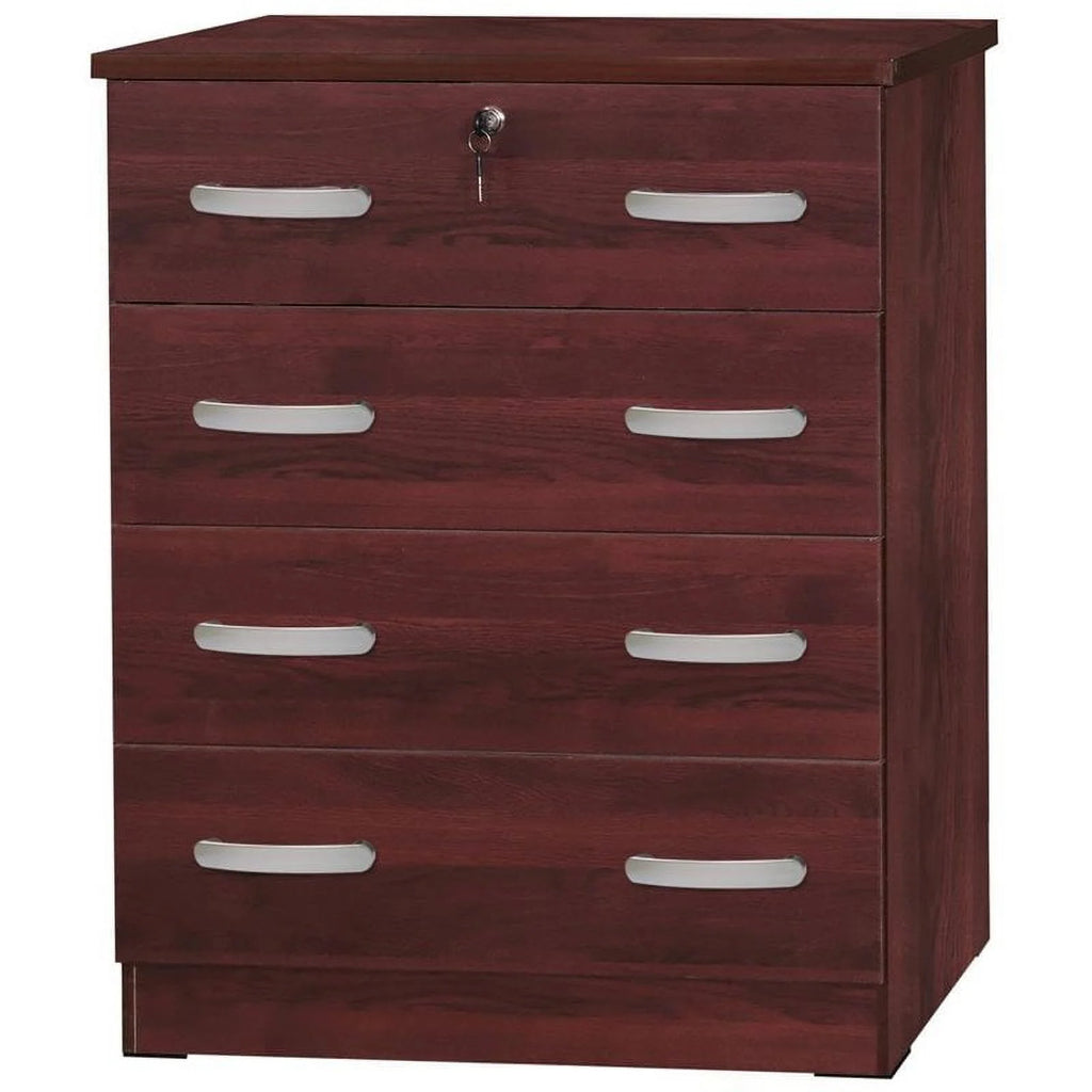 Mahogany Dresser and 2-Drawer Nightstand Set I8654
