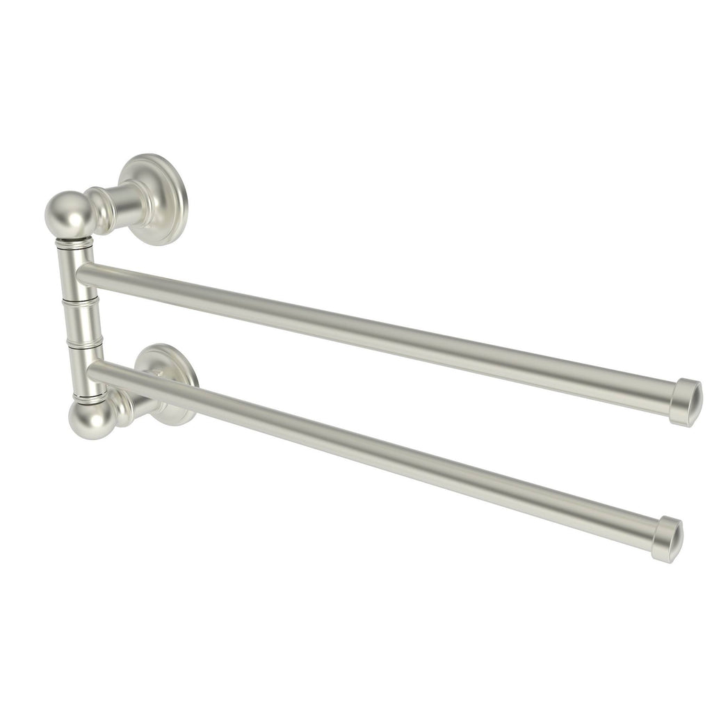 Satin Nickel Double Towel Bar Q600