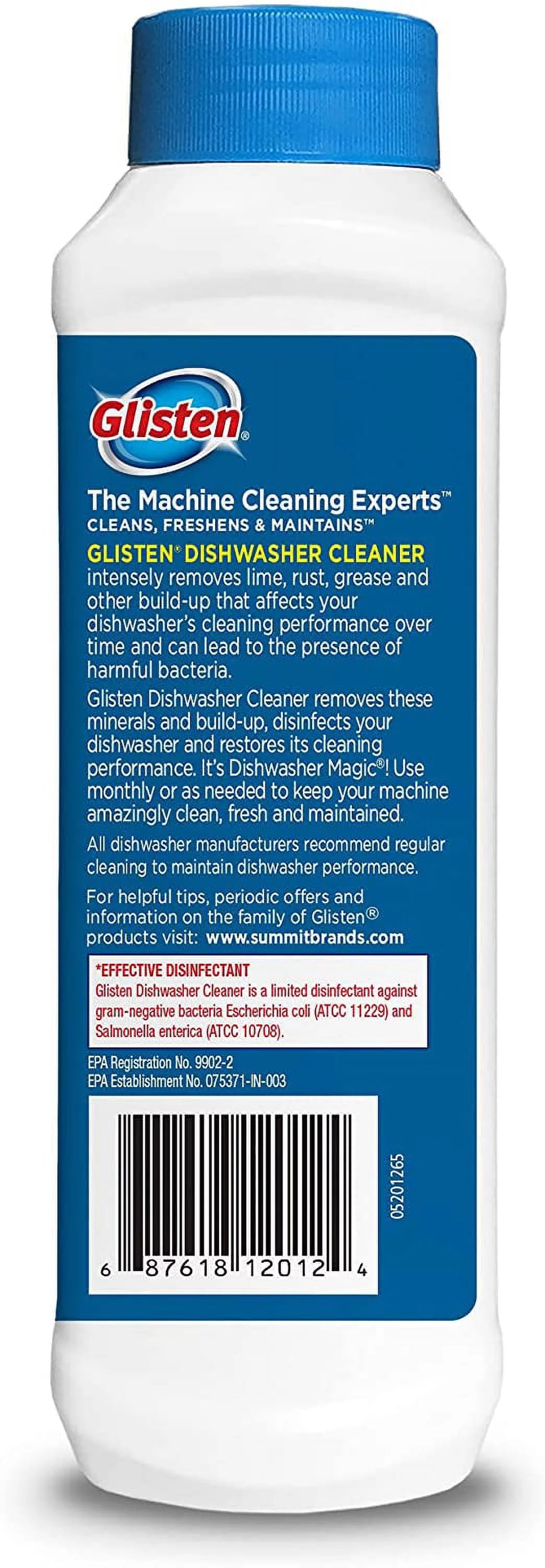 Dishwasher Cleaner Liquid 12 oz 6 Pack O396