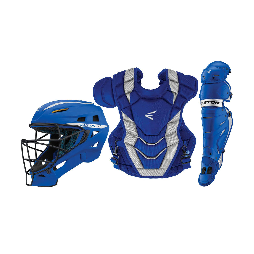 Adult Pro x Catcher's Set Royal/Silver N7292