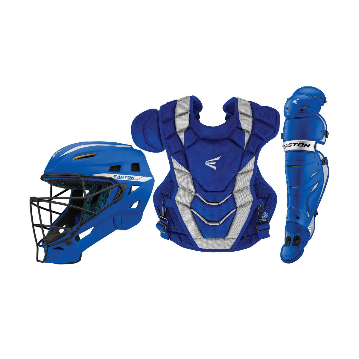 Adult Pro x Catcher's Set Royal/Silver N7292